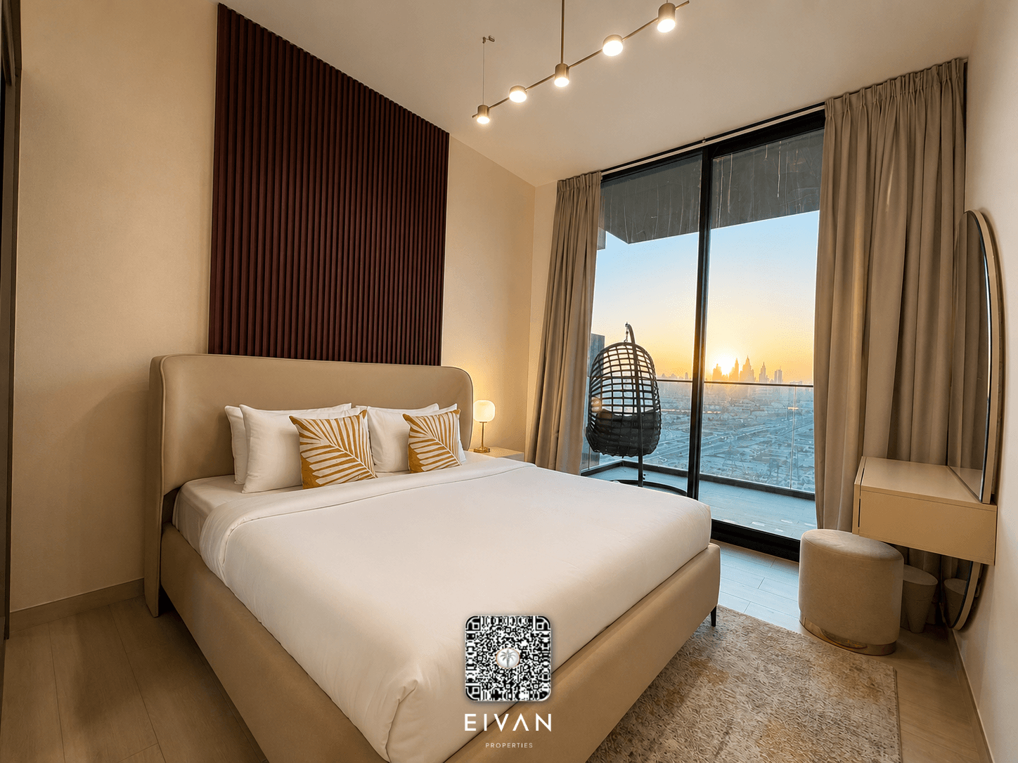 Elegant 1BR | Skyline Views | 4 Cheques